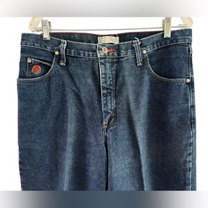 20X Wrangler Calgary vintage jeans. 15/16 X 36.  Excellent cond. High Ri…